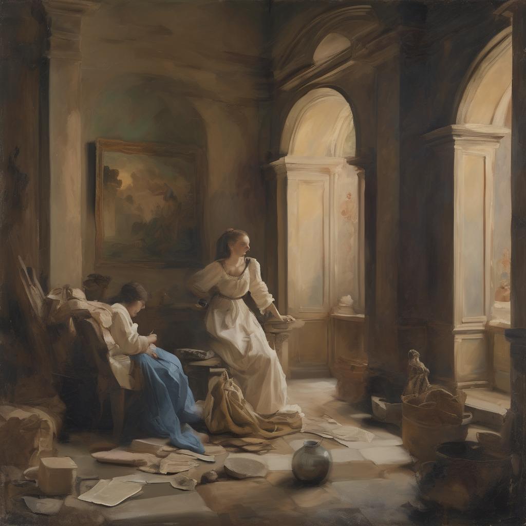 Στιλ και Τεχνικές του Giovanni Domenico Ferretti